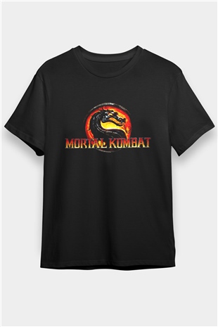 Mortal Kombat Siyah Unisex Tişört T-Shirt