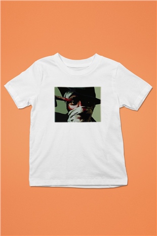 Mos Def Baskılı Beyaz Unisex Çocuk Tişört