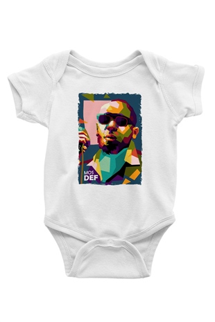 Mos Def Beyaz Bebek Body - Zıbın