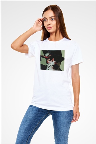 Mos Def Beyaz Unisex Tişört T-Shirt - TişörtFabrikası