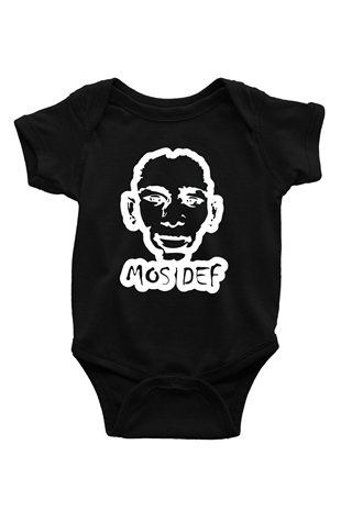 Mos Def Siyah Bebek Body - Zıbın