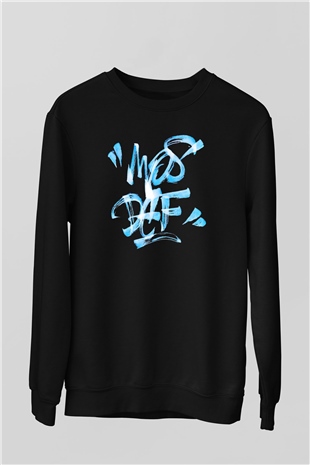 Mos Def Siyah Unisex Sweatshirt