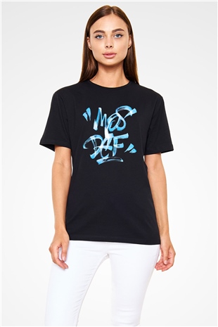 Mos Def Siyah Unisex Tişört T-Shirt - TişörtFabrikası