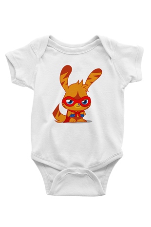 Moshi Monsters Beyaz Bebek Body - Zıbın