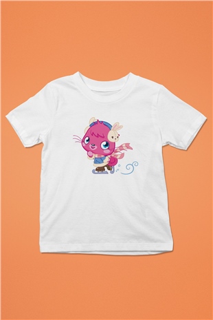 Moshi Monsters Beyaz Unisex Çocuk Tişört