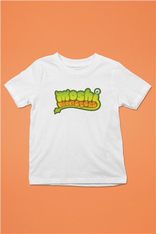Moshi Monsters Beyaz Unisex Çocuk Tişört