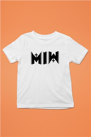 Motionless in White Baskılı Beyaz Unisex Beyaz Çocuk Tişört - Tshirt