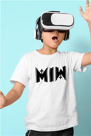 Motionless in White Baskılı Beyaz Unisex Beyaz Çocuk Tişört - Tshirt