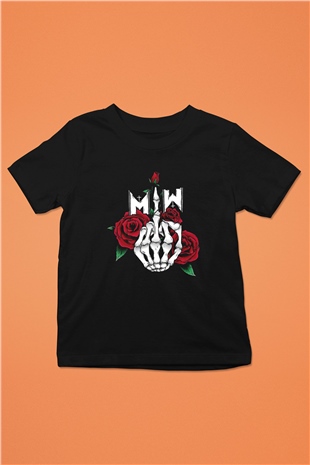 Motionless in White Baskılı Unisex Siyah Çocuk Tişört - Tshirt