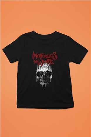 Motionless in White Baskılı Unisex Siyah Çocuk Tişört - Tshirt