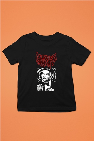 Motionless in White Baskılı Unisex Siyah Çocuk Tişört - Tshirt
