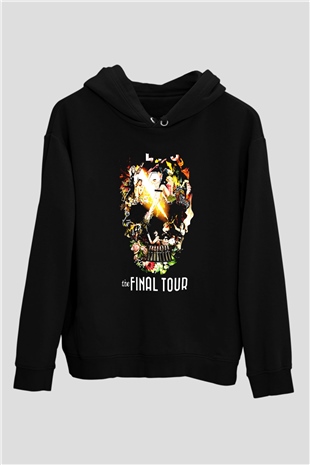 Mötley Crüe Siyah Unisex Hoodie