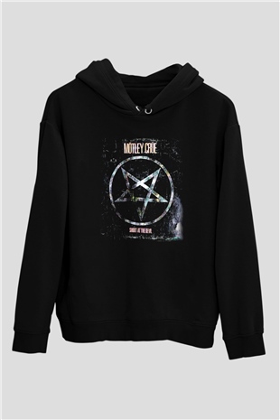 Mötley Crüe Siyah Unisex Hoodie
