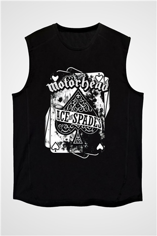 Motörhead Ace Of Spades Siyah Unisex Kolsuz Tişört