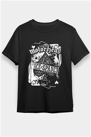 Motörhead Ace Of Spades Siyah Unisex Tişört T-Shirt - TişörtFabrikası