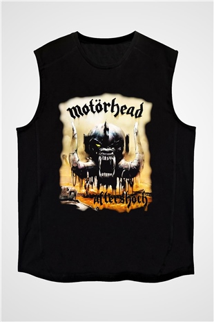 Motörhead After Shock Siyah Unisex Kolsuz Tişört