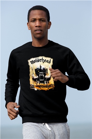 Motörhead After Shock Siyah Unisex Sweatshirt