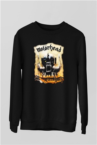 Motörhead After Shock Siyah Unisex Sweatshirt