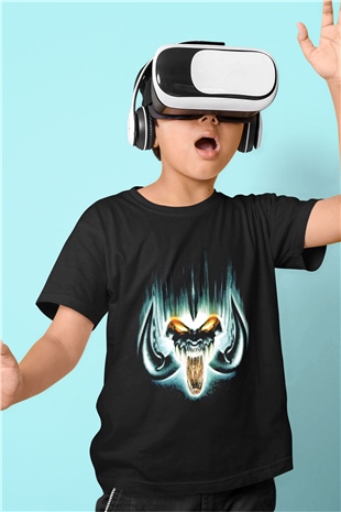 Motörhead Baskılı Siyah Unisex Çocuk Tişört