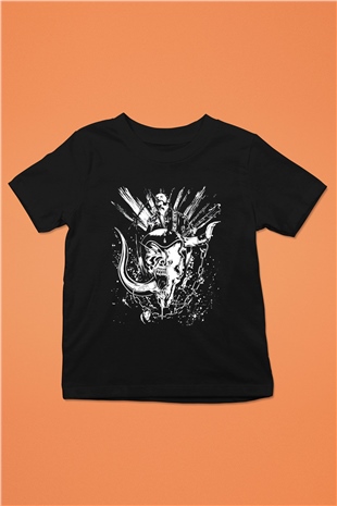 Motörhead Baskılı Siyah Unisex Çocuk Tişört