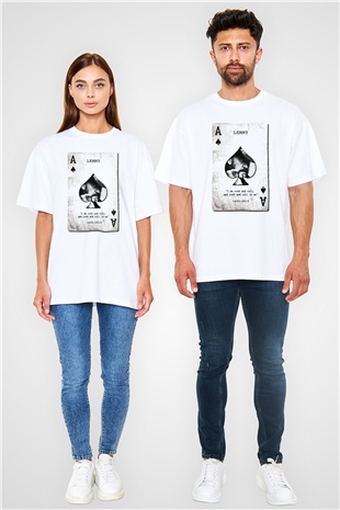 Motörhead Beyaz Unisex Oversize Tişört T-Shirt