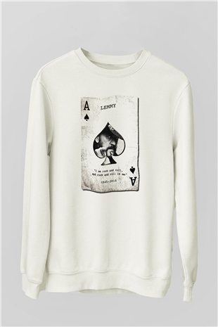Motörhead Beyaz Unisex Sweatshirt