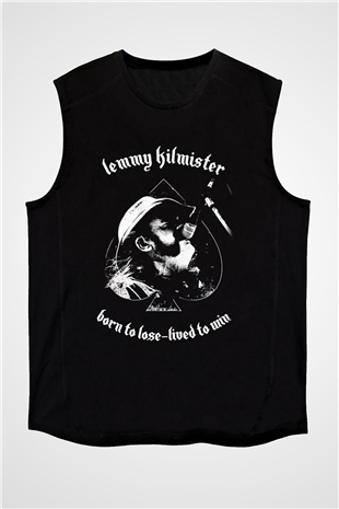 Motörhead Born To Lose Siyah Unisex Kolsuz Tişört