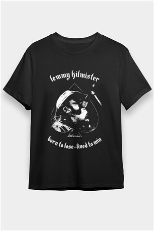 Motörhead Born To Lose Siyah Unisex Tişört T-Shirt - TişörtFabrikası