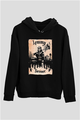Motörhead Forever Siyah Unisex Hoodie