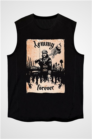 Motörhead Forever Siyah Unisex Kolsuz Tişört