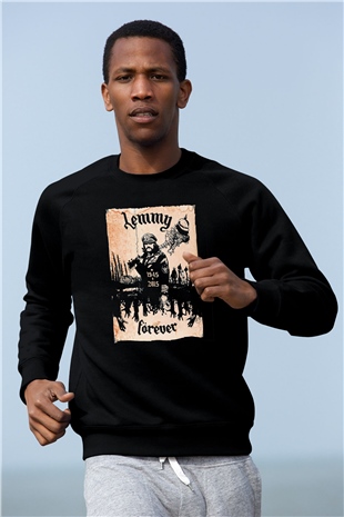 Motörhead Forever Siyah Unisex Sweatshirt
