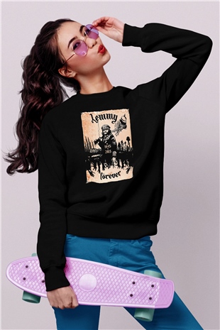 Motörhead Forever Siyah Unisex Sweatshirt