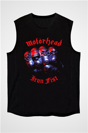 Motörhead Iron First Siyah Unisex Kolsuz Tişört