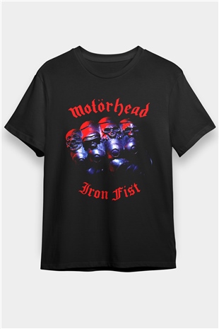 Motörhead Iron First Siyah Unisex Tişört T-Shirt - TişörtFabrikası