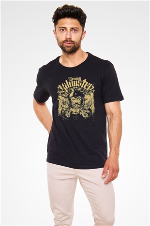 Motörhead Lemmy Kilmister Siyah Unisex Tişört T-Shirt - TişörtFabrikası