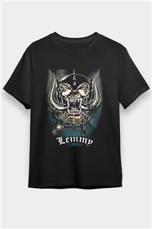Motörhead Lemmy Siyah Unisex Tişört T-Shirt - TişörtFabrikası