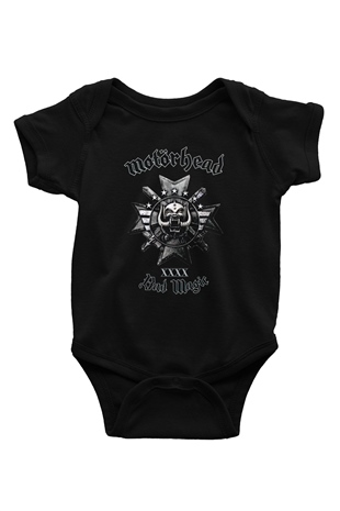 Motörhead Siyah Bebek Body - Zıbın
