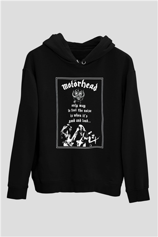 Motörhead Siyah Unisex Hoodie