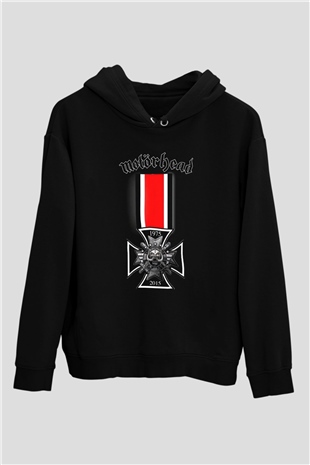 Motörhead Siyah Unisex Hoodie