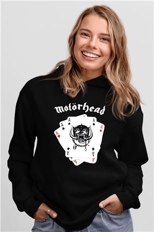 Motörhead Siyah Unisex Hoodie