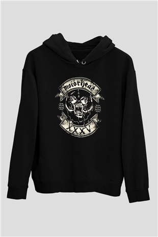 Motörhead Siyah Unisex Hoodie