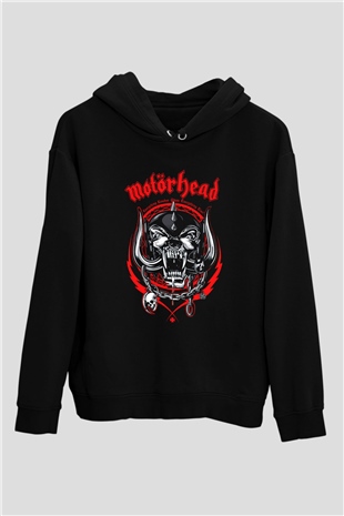 Motörhead Siyah Unisex Hoodie