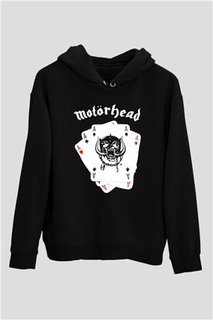 Motörhead Siyah Unisex Hoodie