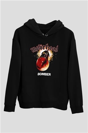Motörhead Siyah Unisex Kapüşonlu Sweatshirt