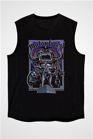Motörhead Siyah Unisex Kolsuz Tişört