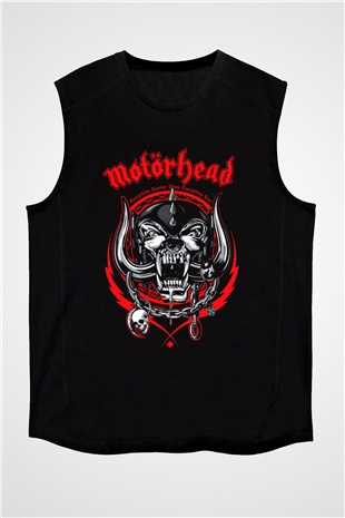 Motörhead Siyah Unisex Kolsuz Tişört