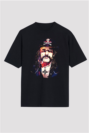 Motörhead Siyah Unisex Oversize Tişört T-Shirt