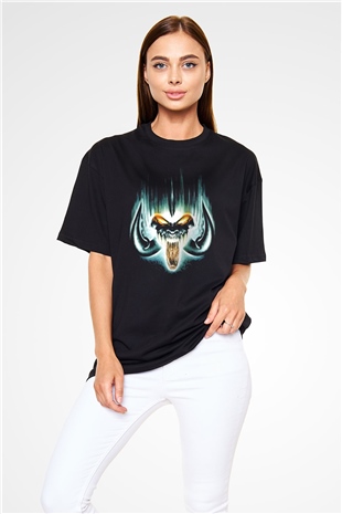 Motörhead Siyah Unisex Oversize Tişört T-Shirt
