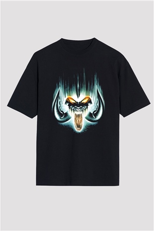 Motörhead Siyah Unisex Oversize Tişört T-Shirt