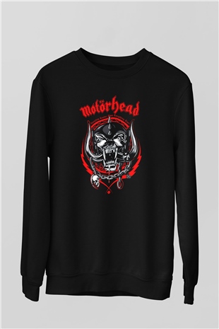 Motörhead Siyah Unisex Sweatshirt